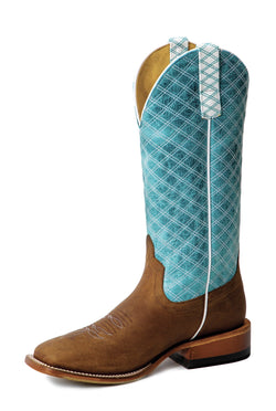“Tex Marks the Spot” Macie Bean Pecan Barking Iron Boot