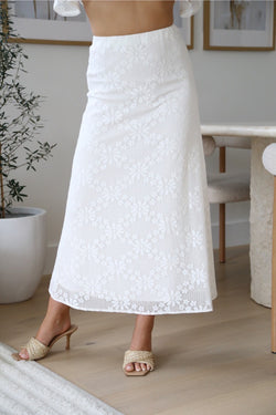 Bella - White Skirt