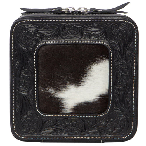 Tooling Cowhide Jewellery Box