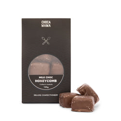 MILK CHOCOLATE COATED HONEYCOMB 125G