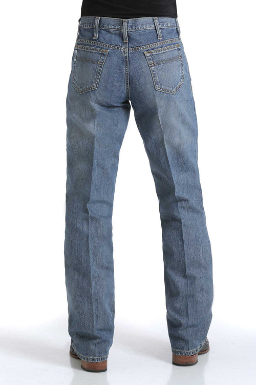 Cinch Mens White Label Jeans - Medium Stonewash