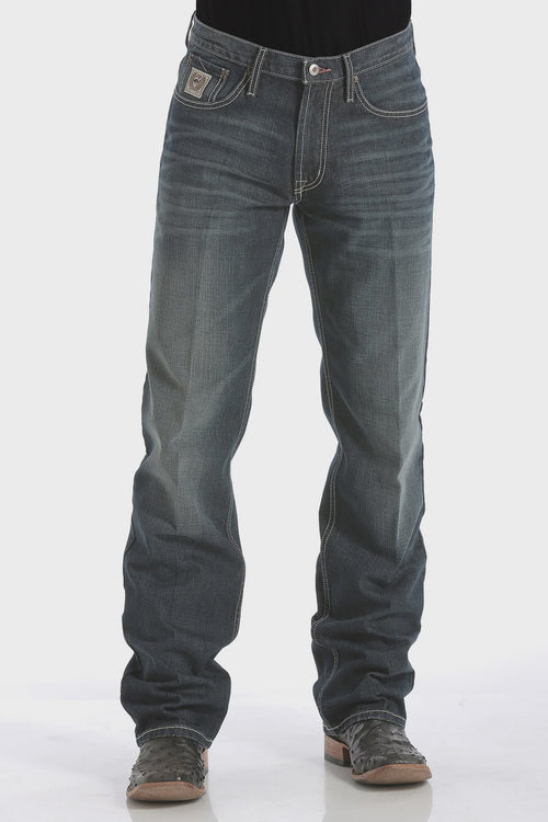 Cinch Mens White Label Jean - Dark Stonewash