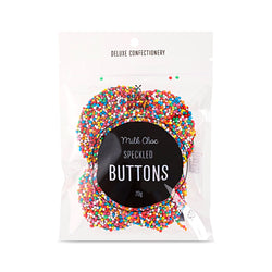 MILK CHOCOLATE FRECKLED BUTTONS 70G