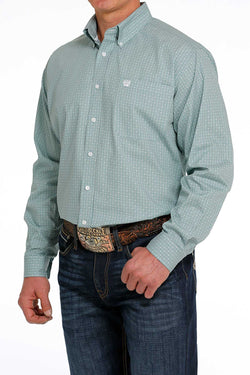 Cinch Mens Pattern L/S Button