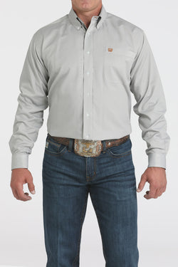 Cinch Mens PinStripe L/S Button