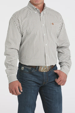 Cinch Mens Plaid L/S Button