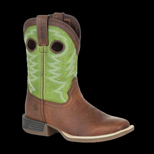 Durango Lil' Rebel Pro Brown/Lime