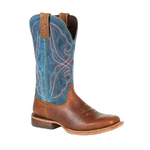 Durango Arena Pro Dark Bay & Caribbean Blue Western Boot
