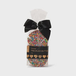 MILK CHOCOLATE FRECKLED BUTTON BAG 150G