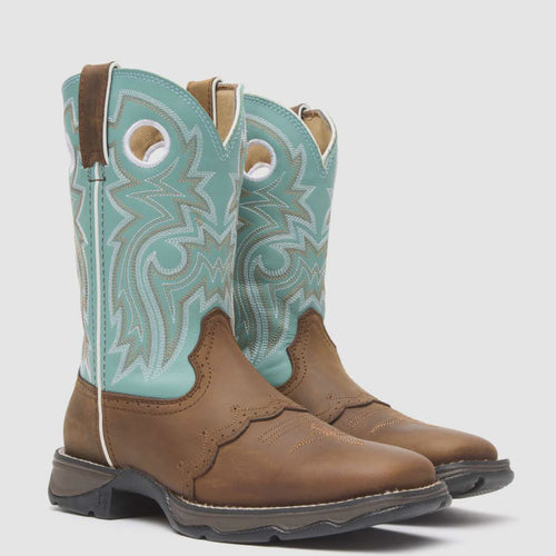Durango Lady Rebel Women’s Powder N’ Lace Saddle Western Boot