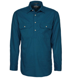 Mens Pilbara Closed Front Long Sleeve Shirt Diesel
