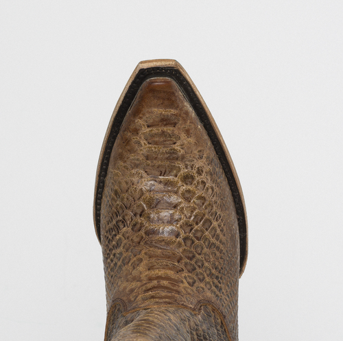 Lane Bad Habits Caiman Belly Boot — Brownbelly