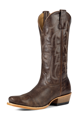 “Penny for Your Thoughts” Macie Bean Brown Cracked Boot