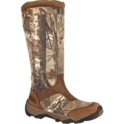 Rocky Retraction Waterproof Side-Zip Snake Boot – Brown/Realtree Xtra