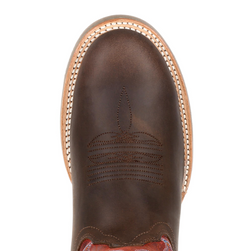 Durango Rebel Pro Men’s Dark Chestnut and Crimson Western Boot