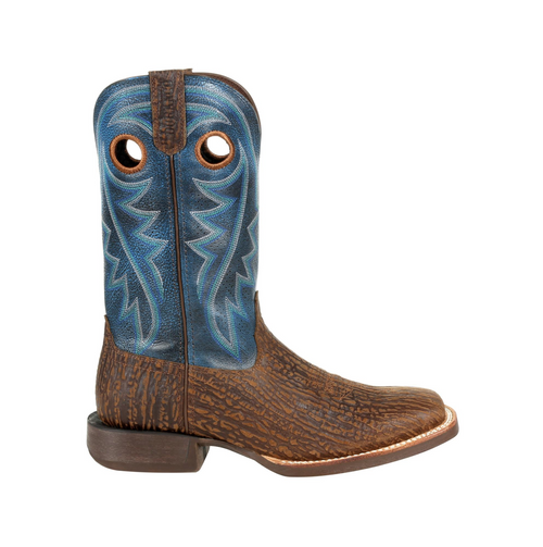 Durango Rebel Pro Men’s Bay Brown and Blue Ventilated Western Boot