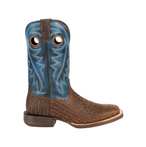 Durango Rebel Pro Men’s Bay Brown and Blue Ventilated Western Boot