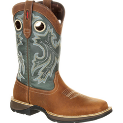Durango Rebel Men’s Saddlehorn and Clover Western Boot