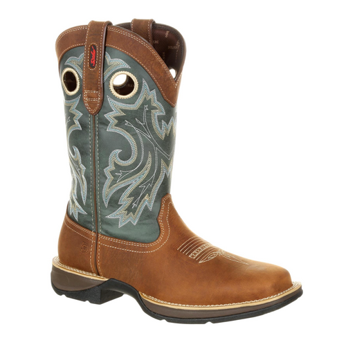 Durango Rebel Men’s Saddlehorn and Clover Western Boot