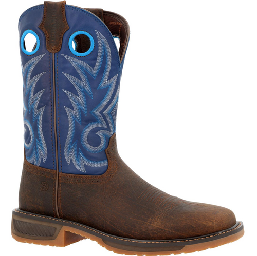 Durango Workhorse Saddle/Denim Blue