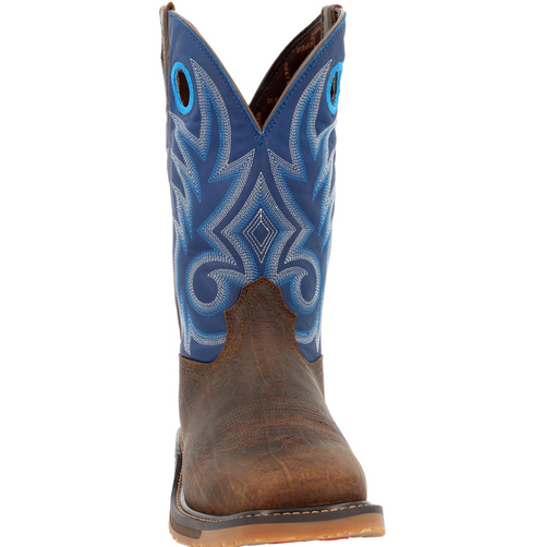 Durango Workhorse Saddle/Denim Blue
