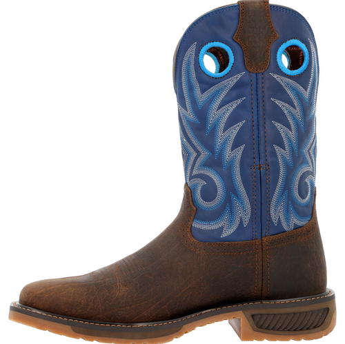 Durango Workhorse Saddle/Denim Blue