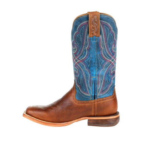 Durango Arena Pro Dark Bay & Caribbean Blue Western Boot