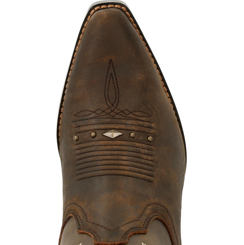 Durango Crush Women’s Roasted Pecan Fringe Western Bootie