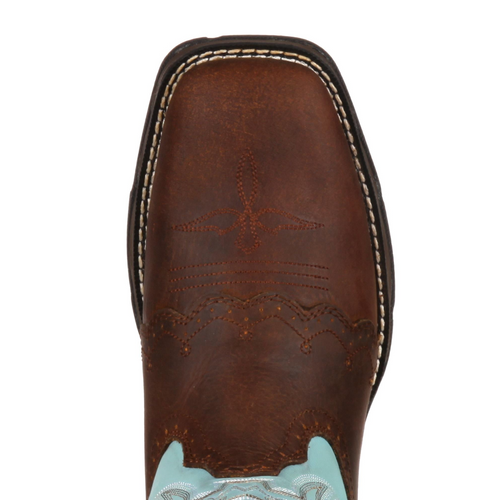 Durango Lady Rebel Women’s Powder N’ Lace Saddle Western Boot