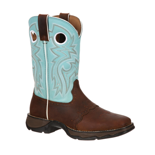 Durango Lady Rebel Women’s Powder N’ Lace Saddle Western Boot