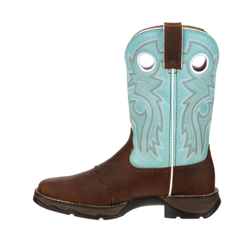 Durango Lady Rebel Women’s Powder N’ Lace Saddle Western Boot