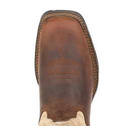 Durango Lady Rebel Bark Brown & Taupe Western Boot