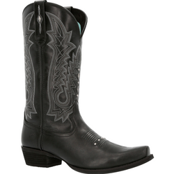 Durango Midnight Black Studded Western Boot