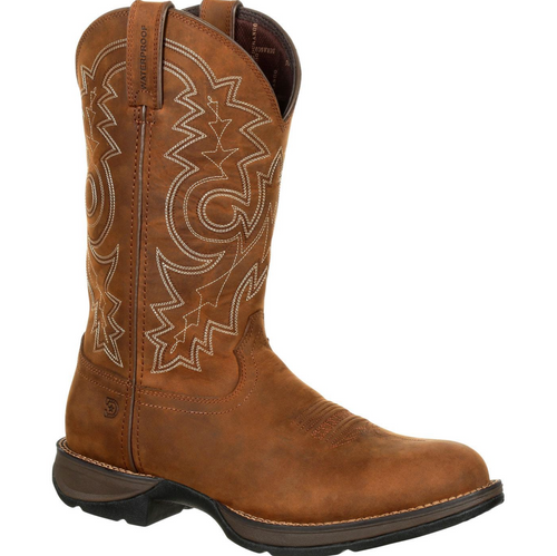 Durango Rebel Men’s Waterproof Coyote Brown Western Boot