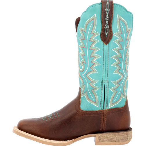 Durango Lady Rebel Pro Bay Brown & Arctic Blue Western Boot