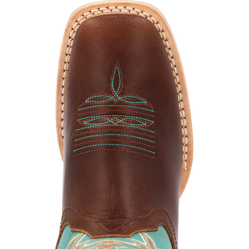 Durango Lady Rebel Pro Bay Brown & Arctic Blue Western Boot