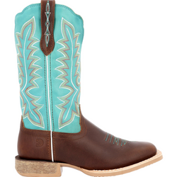 Durango Lady Rebel Pro Bay Brown & Arctic Blue Western Boot
