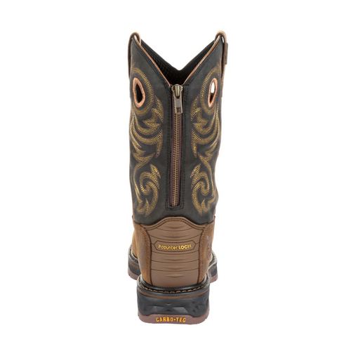 Georgia Boot Carbo-Tec LT Black & Brown Waterproof Work Boot