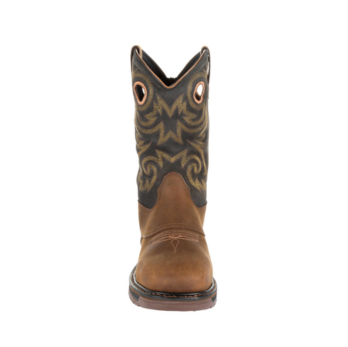 Georgia Boot Carbo-Tec LT Black & Brown Waterproof Work Boot