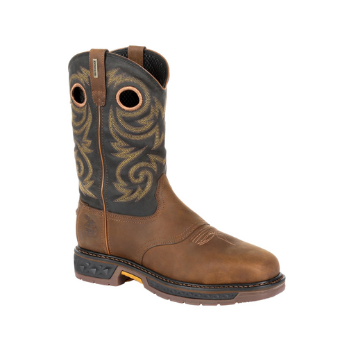Georgia Boot Carbo-Tec LT Steel Toe Waterproof Pull-On Work Boot