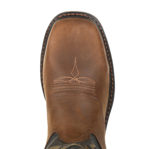 Georgia Boot Carbo-Tec LT Steel Toe Waterproof Pull-On Work Boot