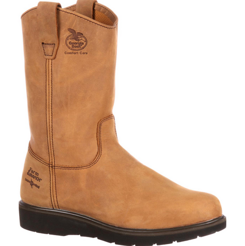 Georgia Boot Farm & Ranch Pull-On Work Boot – Mississippi Tan