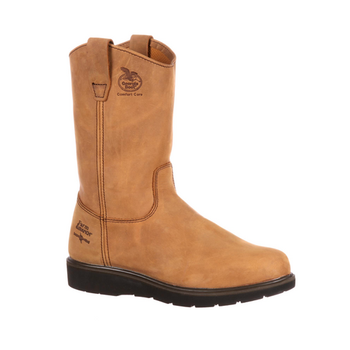 Georgia Boot Farm & Ranch Pull-On Work Boot – Mississippi Tan