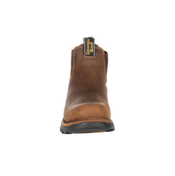 Georgia Boot Eagle One Waterproof Chelsea Work Boot – Brown