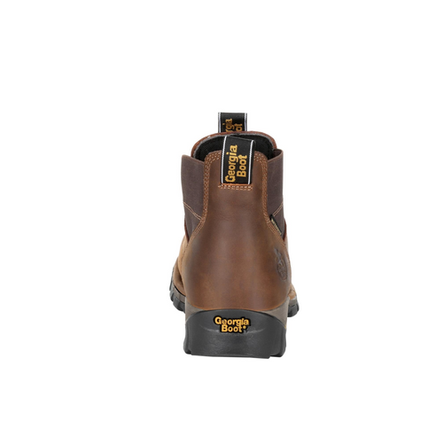 Georgia Boot Eagle One Waterproof Chelsea Work Boot – Brown