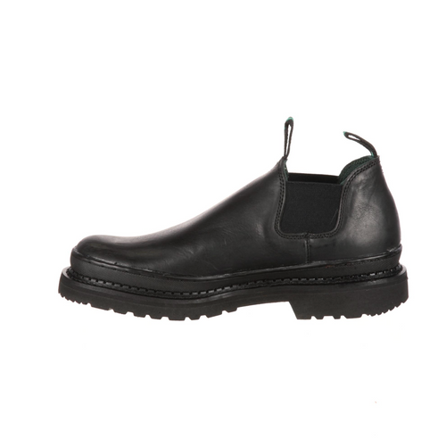Georgia Giant Romeo Men’s Slip-On Work Shoe – Black