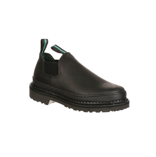 Georgia Giant Romeo Men’s Slip-On Work Shoe – Black