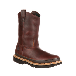 Georgia Giant Pull-On Work Boot – Soggy Brown