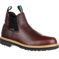 Georgia Boot Giant High Romeo Waterproof Steel Toe Work Boot – Soggy Brown