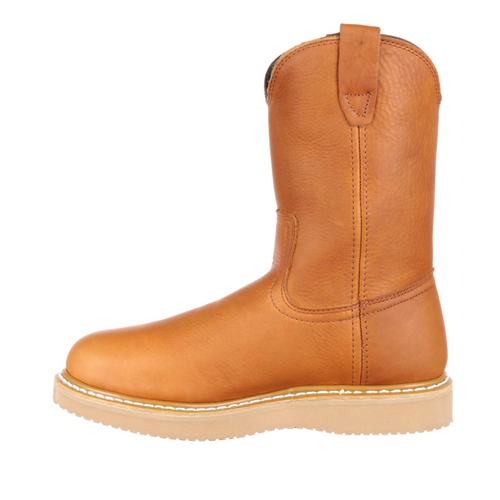 Georgia Boot Wedge Work Wellington – Barracuda Gold